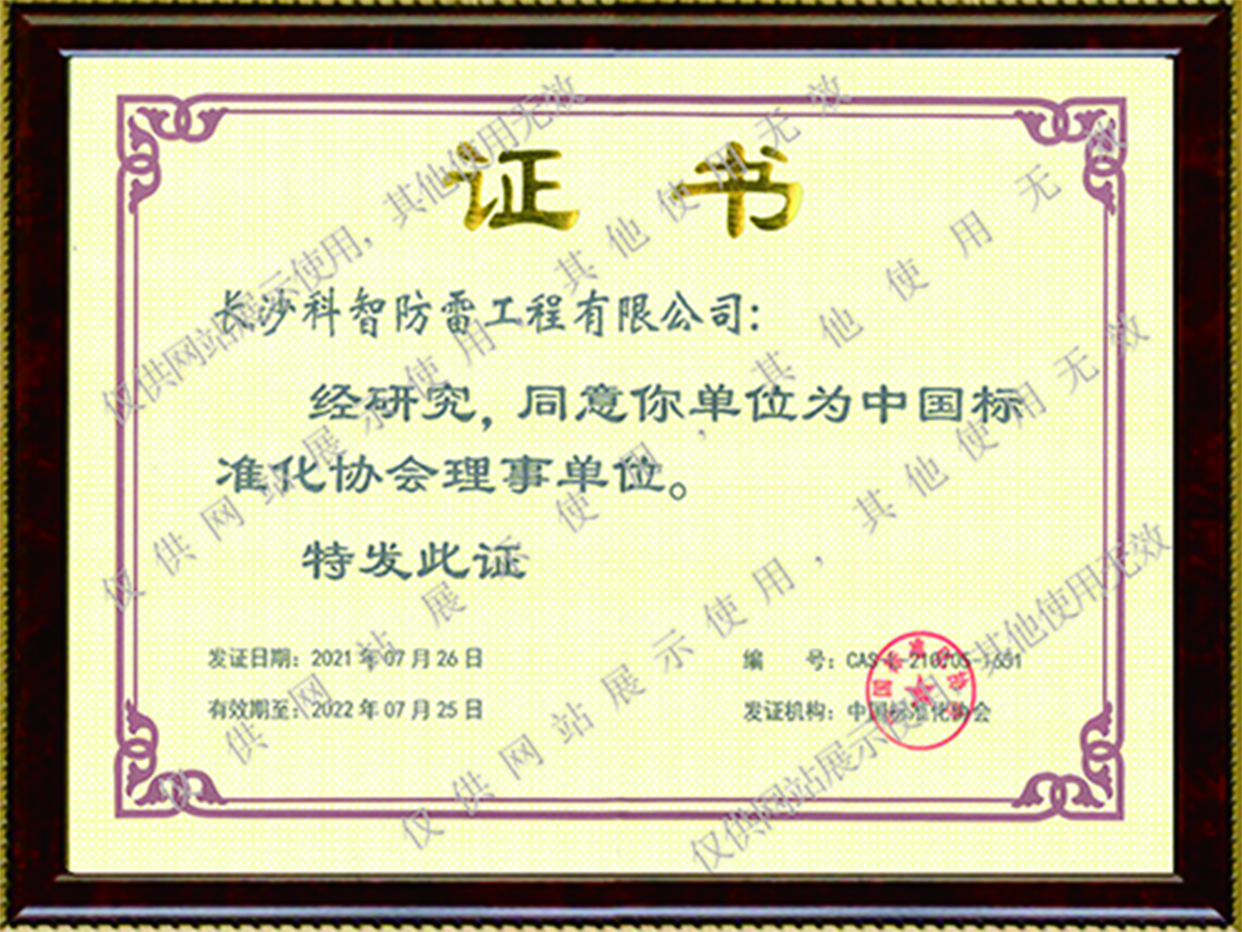 中國標(biāo)準(zhǔn)化協(xié)會理事單位